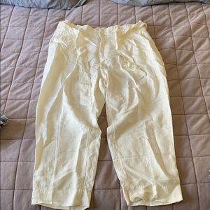 Madewell Linen Paperbag Pants